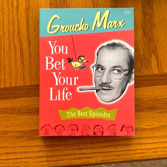 Groucho Marx (1956-1960) Total of 9 DVDs The Marx Brothers & You Bet Your Life - Picture 4 of 11